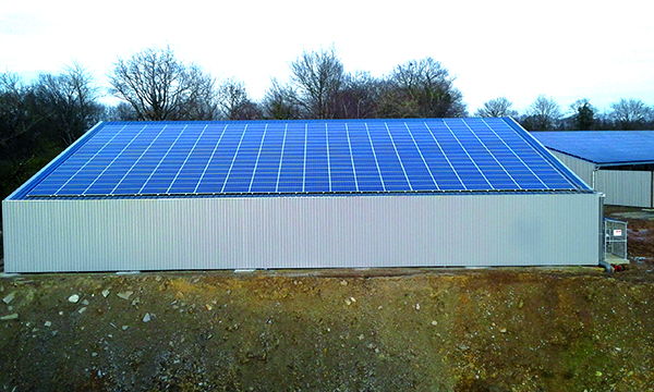 installation solaire réalisée par IEL